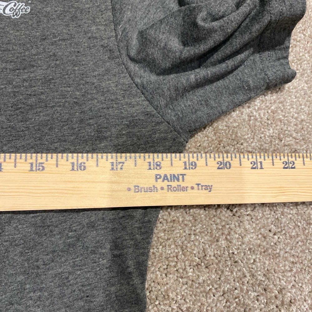 Dutch Bros Coffee T Shirt Grey‎ Woman’s Large - Picture 4 of 6